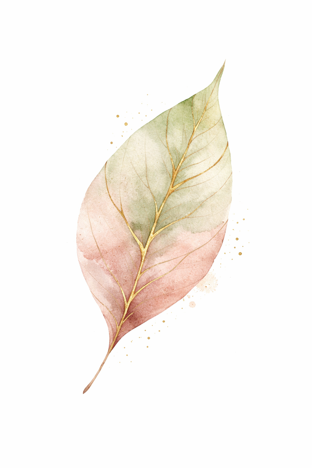 Kintsugi leaf — finding beauty through healing after pregnancy and baby loss